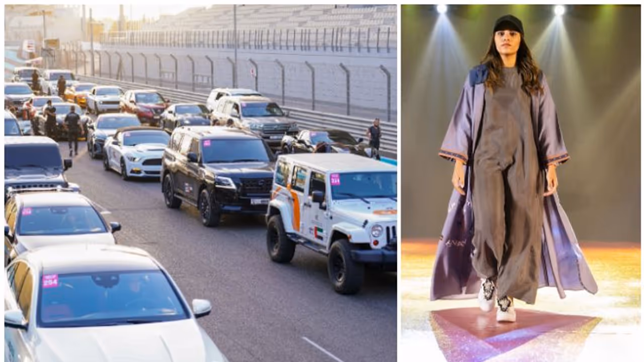 അബുദാബി നിരത്തുകള്ക്ക് അലങ്കാരമായി എമിറാത്തി വനിതാ ദിനത്തില് അബായ റാലി അബുദാബി നിരത്തുകള്ക്ക് അലങ്കാരമായി എമിറാത്തി വനിതാ ദിനത്തില് അബായ റാലി