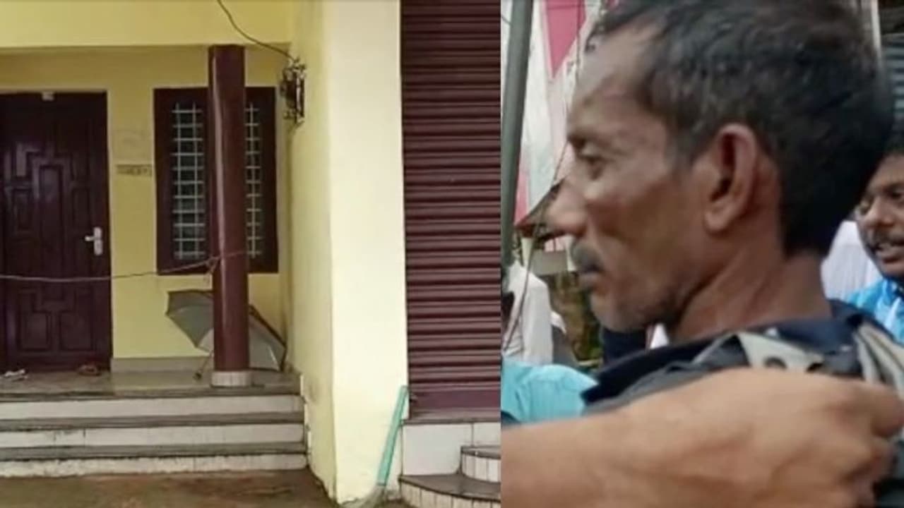 പത്തനംതിട്ട നഗര മധ്യത്തില്‍ ഭാര്യയെ ഭർത്താവ് വെട്ടി