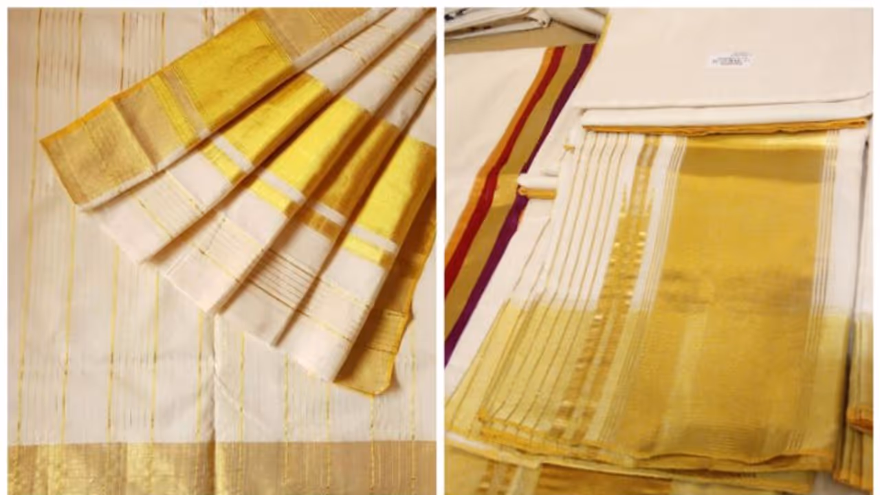 Onam 2022 : കസവ് മറന്നൊരു ഓണമോ? കേരള സാരിയും സെറ്റ് മുണ്ടുമാണ് ഓണത്തിന് താരങ്ങൾ