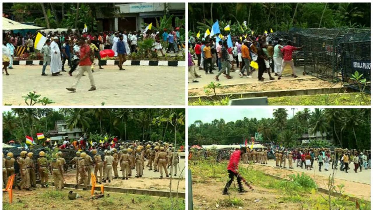 വിഴിഞ്ഞം സമരം 16ാം ദിനം,കോടതി ഇടപെട്ടിട്ടും നിർമാണം വീണ്ടും തുടങ്ങാനായില്ലെന്ന് അദാനി ഹൈക്കോടതിയിൽ
