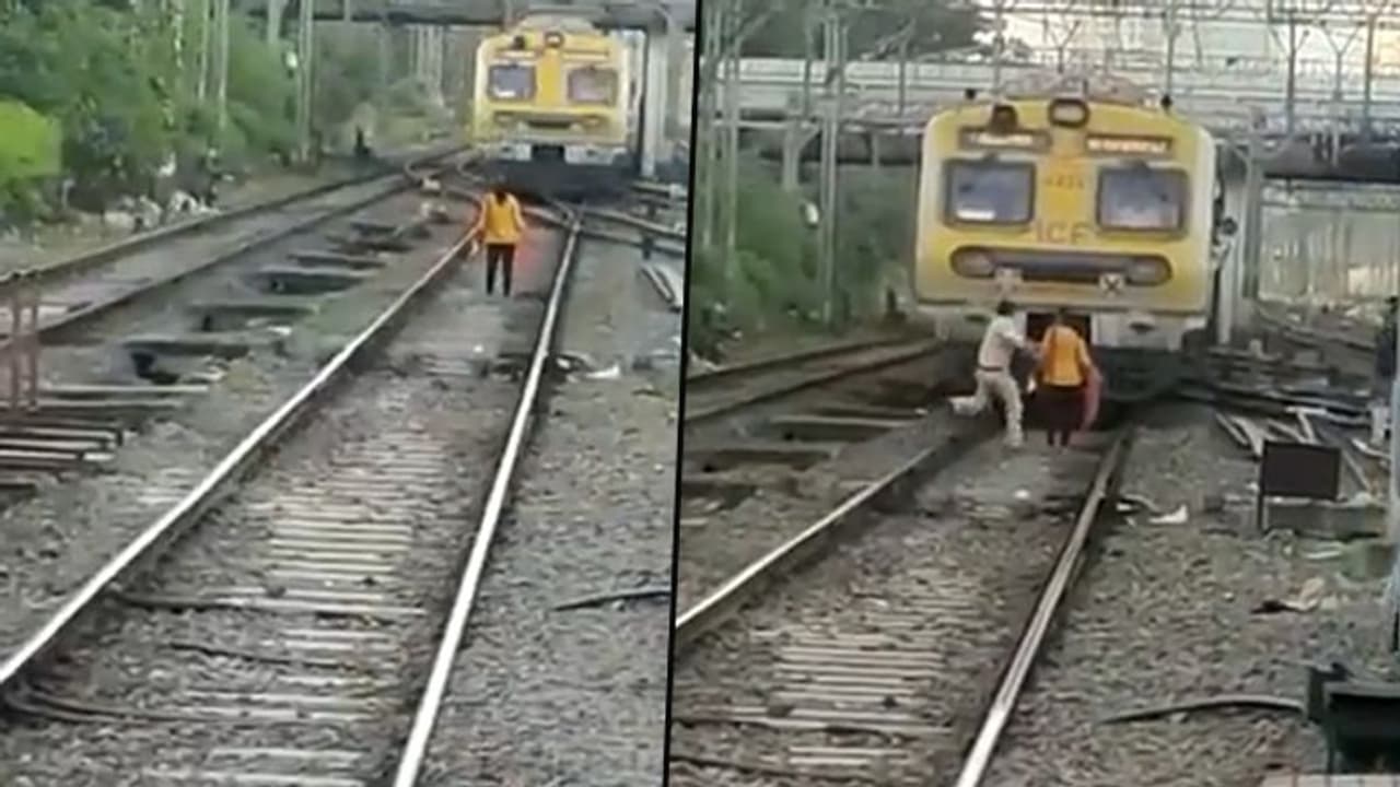 RPF personnel saves woman who tried to commit suicide at Mumbai's Byculla; watch video