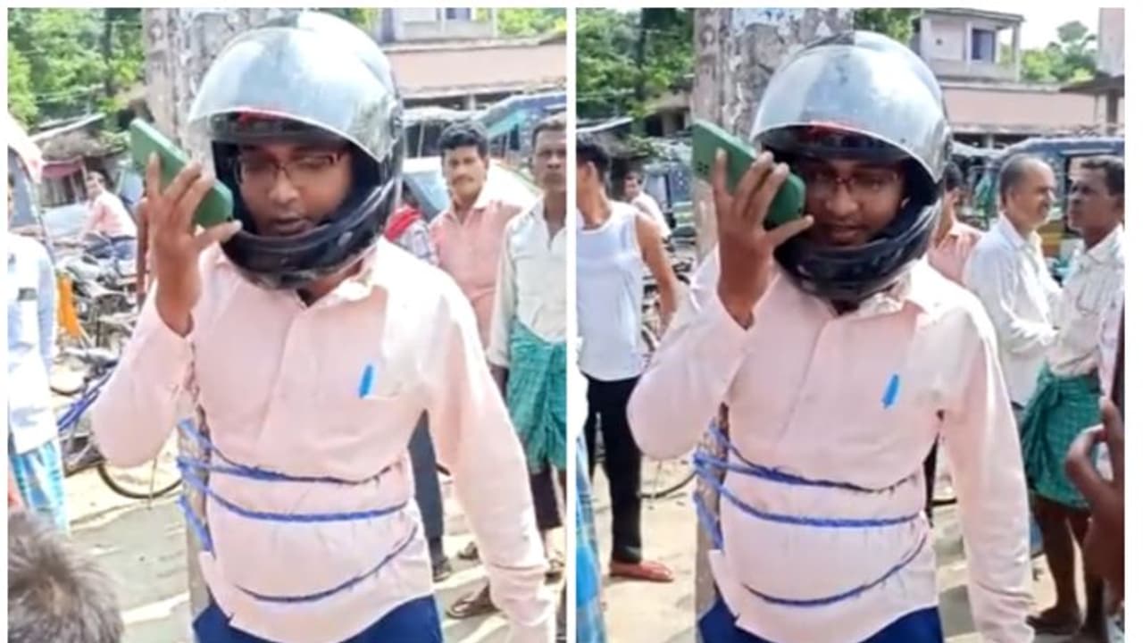 ప్రభుత్వ ఉద్యోగిని స్తంభానికి కట్టేసిన రైతులు.. ఎరువులు ఎక్కువ ధరకు అమ్ముతున్నారని మండిపాటు ప్రభుత్వ ఉద్యోగిని స్తంభానికి కట్టేసిన రైతులు.. ఎరువులు ఎక్కువ ధరకు అమ్ముతున్నారని మండిపాటు