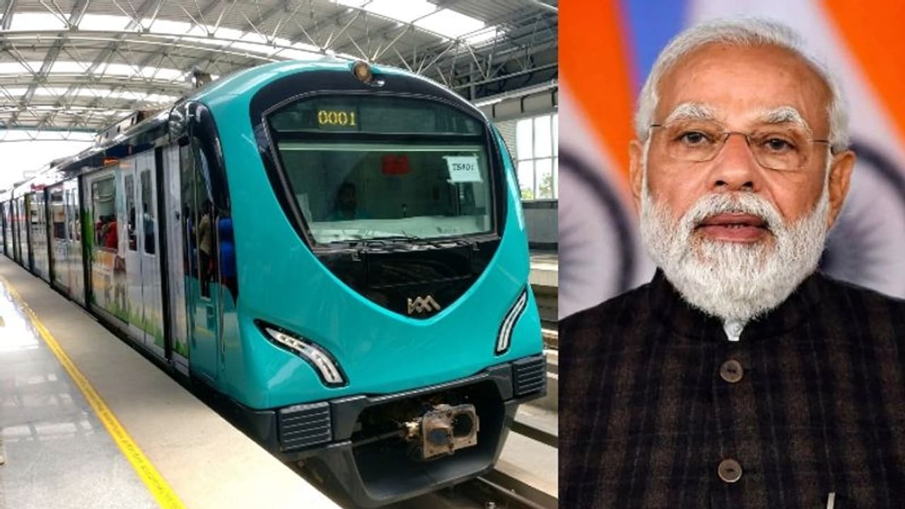 കൊച്ചി മെട്രോയുടെ പേട്ട എസ്.എൻ ജംഗ്ഷൻ പാത നാളെ പ്രധാനമന്ത്രി ഉദ്ഘാടനം ചെയ്യും