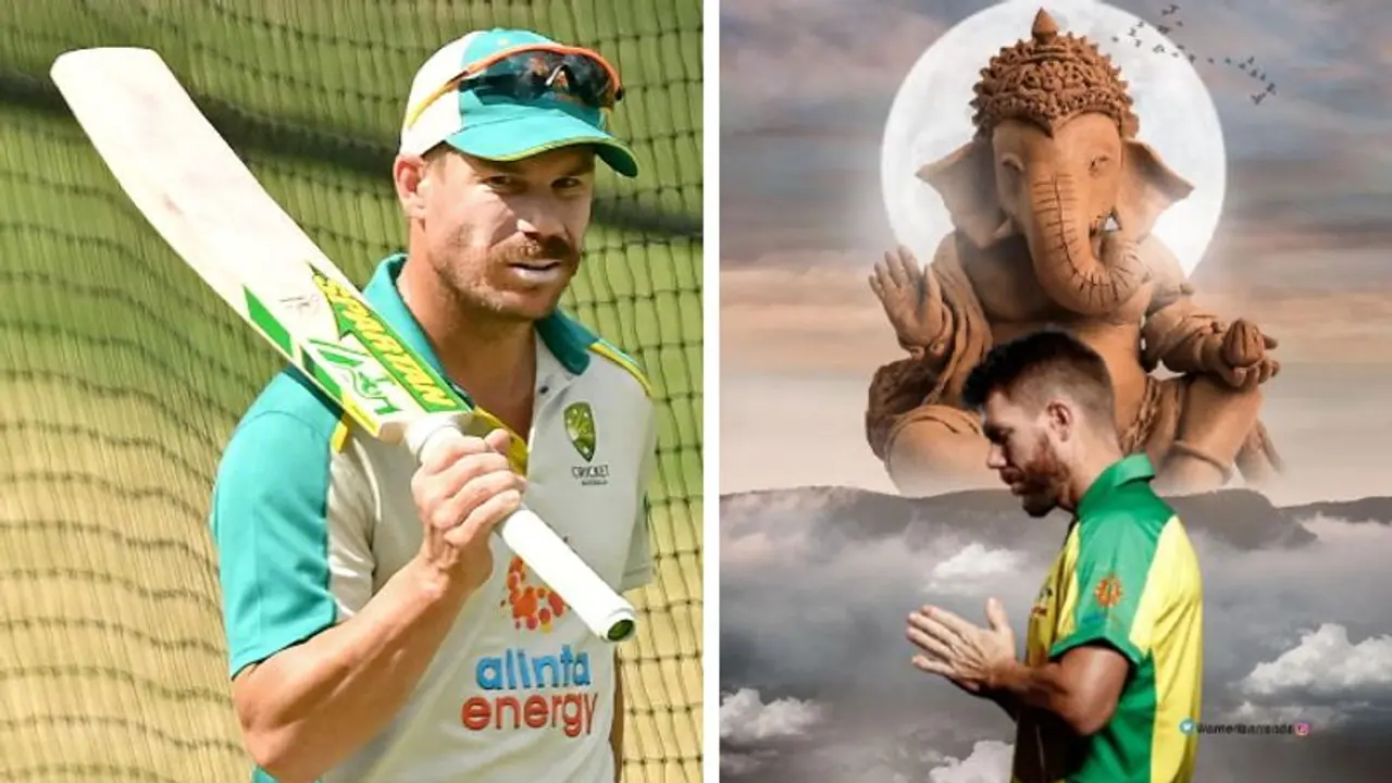 നിങ്ങള് ഇന്ത്യയിലേക്ക് വരൂ! വിനായക ചതുര്ത്ഥി ആശംസകള് നേര്ന്ന ഡേവിഡ് വാര്ണറോട് ആരാധകര് നിങ്ങള് ഇന്ത്യയിലേക്ക് വരൂ! വിനായക ചതുര്ത്ഥി ആശംസകള് നേര്ന്ന ഡേവിഡ് വാര്ണറോട് ആരാധകര്