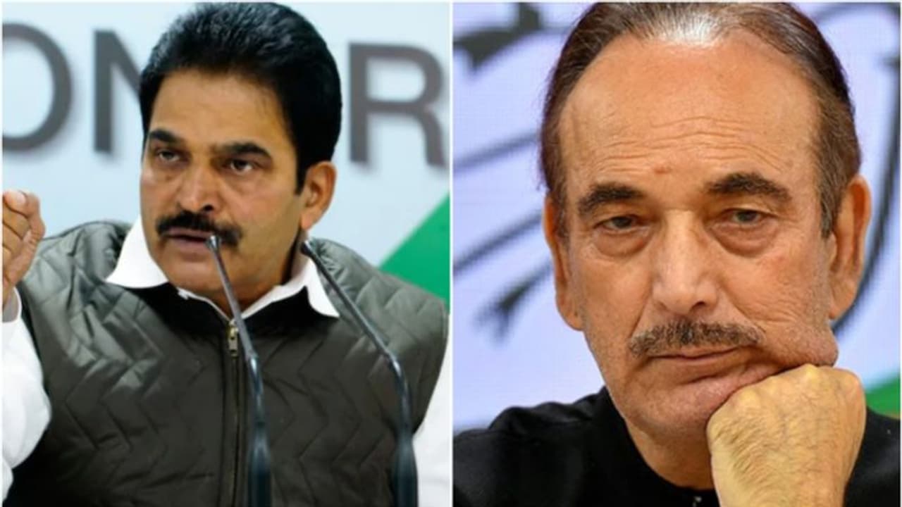 'കാശ്മീറിനെ വിഭജിച്ച മോദി മികച്ച നേതാവാണെന്ന് പറയുന്ന ഗുലാം നബി ആസാദിനെ കോൺഗ്രസിന് അംഗീകരിക്കാനാകില്ല' 'കാശ്മീറിനെ വിഭജിച്ച മോദി മികച്ച നേതാവാണെന്ന് പറയുന്ന ഗുലാം നബി ആസാദിനെ കോൺഗ്രസിന് അംഗീകരിക്കാനാകില്ല'