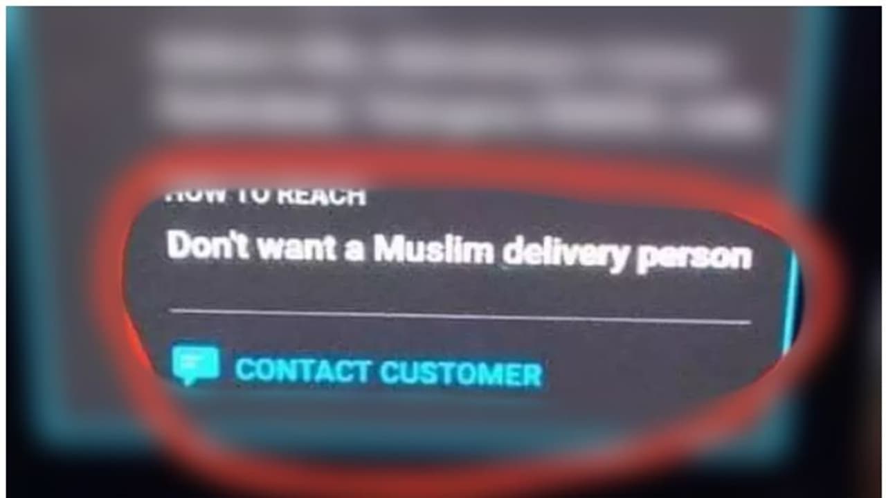 'മുസ്ലീം ഡെലിവറി ബോയ് വേണ്ട', സ്വിഗ്ഗിയില് പ്രത്യേക നിര്ദേശം നല്കി ഉപഭോക്താവ്; വിവാദം 'മുസ്ലീം ഡെലിവറി ബോയ് വേണ്ട', സ്വിഗ്ഗിയില് പ്രത്യേക നിര്ദേശം നല്കി ഉപഭോക്താവ്; വിവാദം