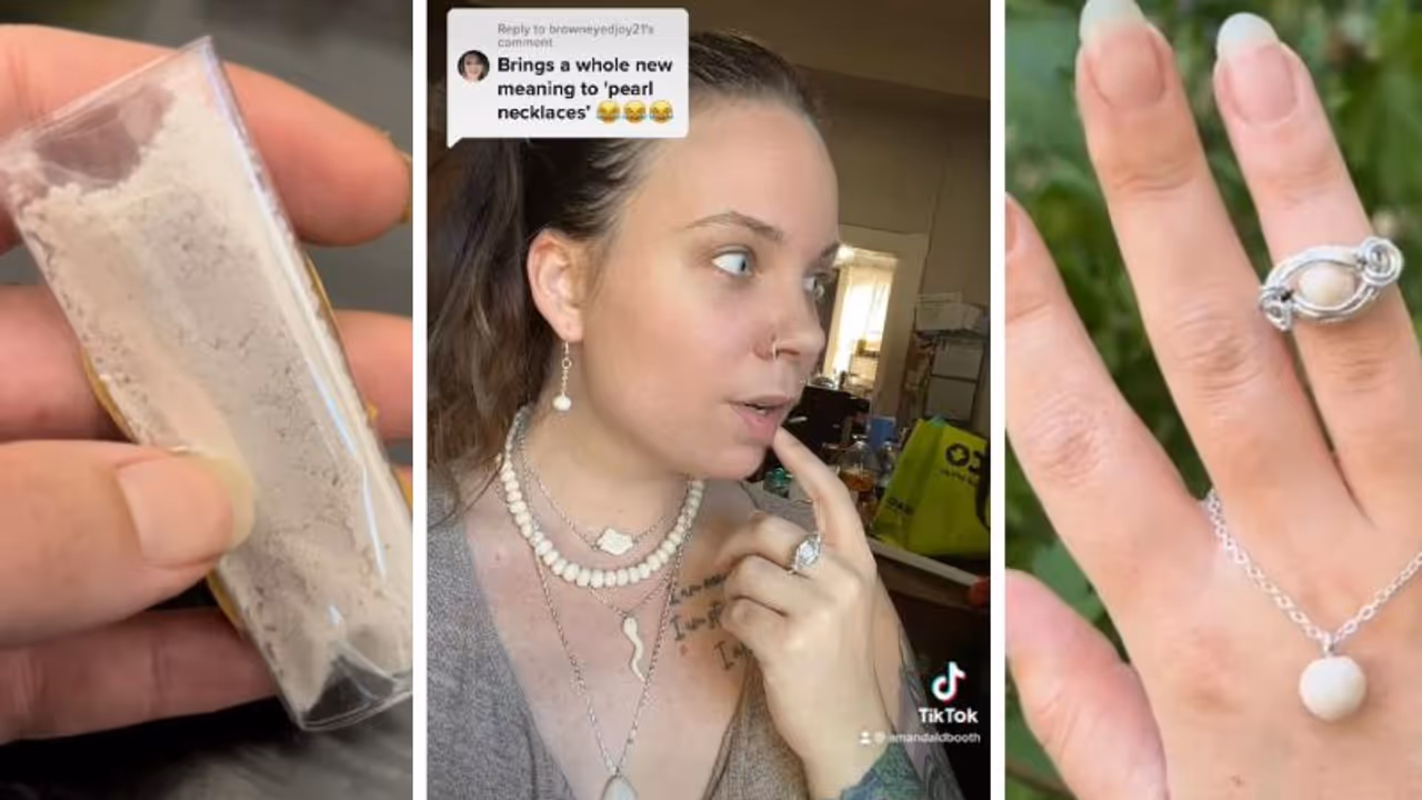 ಅಬ್ಬಬ್ಬಾ..ವೀರ್ಯ ಬಳಸಿ ಮುತ್ತಿನ ನೆಕ್ಲೇಸ್ ತಯಾರಿಸ್ತಿದ್ದಾಳೆ ಮಹಿಳೆ !