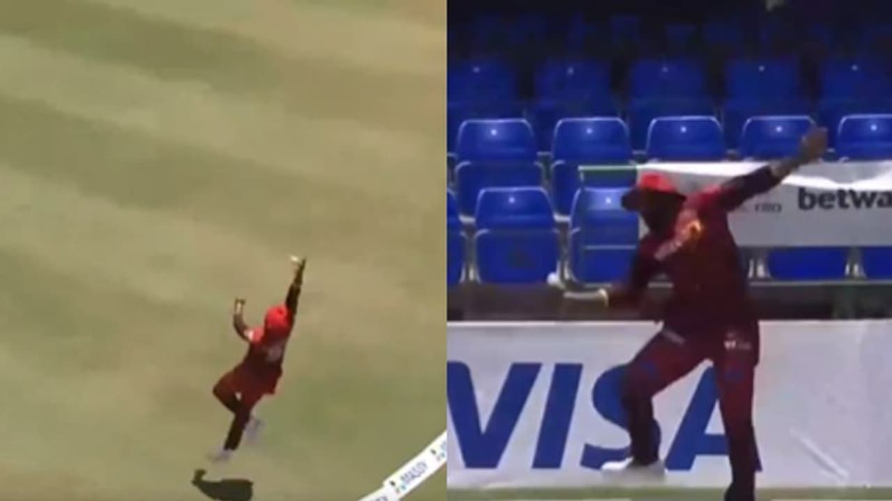 എന്ത് ചെയ്യാനാ! ബൗണ്ടറിയില് പൊള്ളാര്ഡിനെ വെല്ലാന് അന്നുമിന്നുമൊരു ഫീല്ഡറില്ല കാണാം ക്ലാസിക് ക്യാച്ച് എന്ത് ചെയ്യാനാ! ബൗണ്ടറിയില് പൊള്ളാര്ഡിനെ വെല്ലാന് അന്നുമിന്നുമൊരു ഫീല്ഡറില്ല കാണാം ക്ലാസിക് ക്യാച്ച്