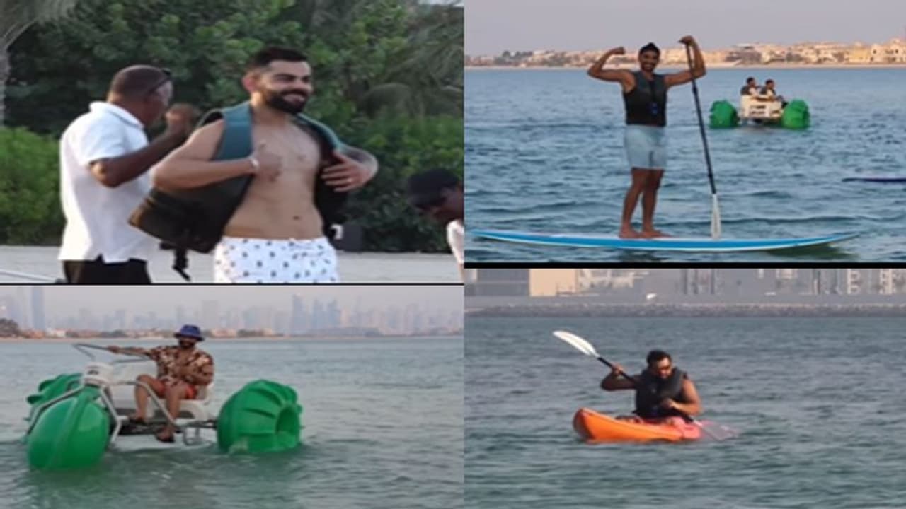 এশিয়া কাপে সুপার ফোরের ম্যাচের আগে অন্য খেলায় ব্যস্ত টিম ইন্ডিয়া, দেখুন ভাইরাল ভিডিও