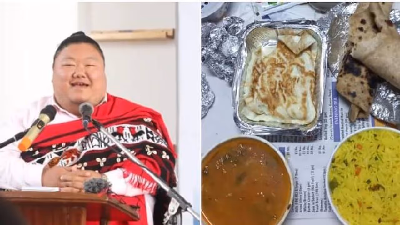 രാജധാനി എക്സ്പ്രസ്സിലെ യാത്ര ആസ്വദിച്ച് നാഗാലാന്റ് മന്ത്രി, ട്രെയിനിലെ ഭക്ഷണം ഇഷ്ടപ്പെട്ടെന്ന് പോസ്റ്റും രാജധാനി എക്സ്പ്രസ്സിലെ യാത്ര ആസ്വദിച്ച് നാഗാലാന്റ് മന്ത്രി, ട്രെയിനിലെ ഭക്ഷണം ഇഷ്ടപ്പെട്ടെന്ന് പോസ്റ്റും