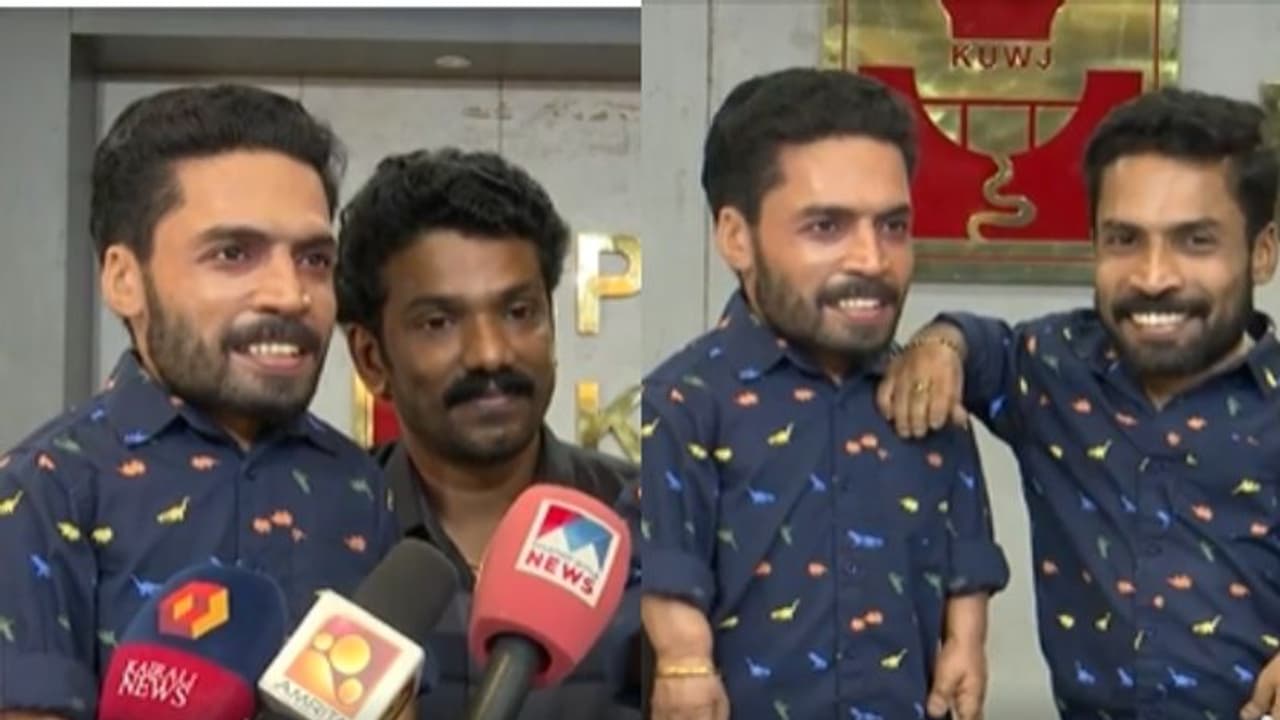 'ഒറിജിനലേത് ഡ്യൂപ്ലിക്കേറ്റേത്' ?; ഗിന്നസ് പക്രുവിനോളം പോന്ന മെഴുക് പ്രതിമ നിർമ്മിച്ച് ശില്പി