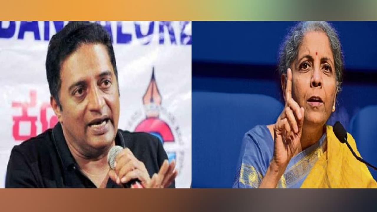 ரேஷன்பொருள் மக்களோட வரி பணத்துல வாங்குறது.. நீங்க ஒன்னும் தானமா கொடுக்கல நிர்மலா சீதாராமனை சாடிய பிரகாஷ் ராஜ்