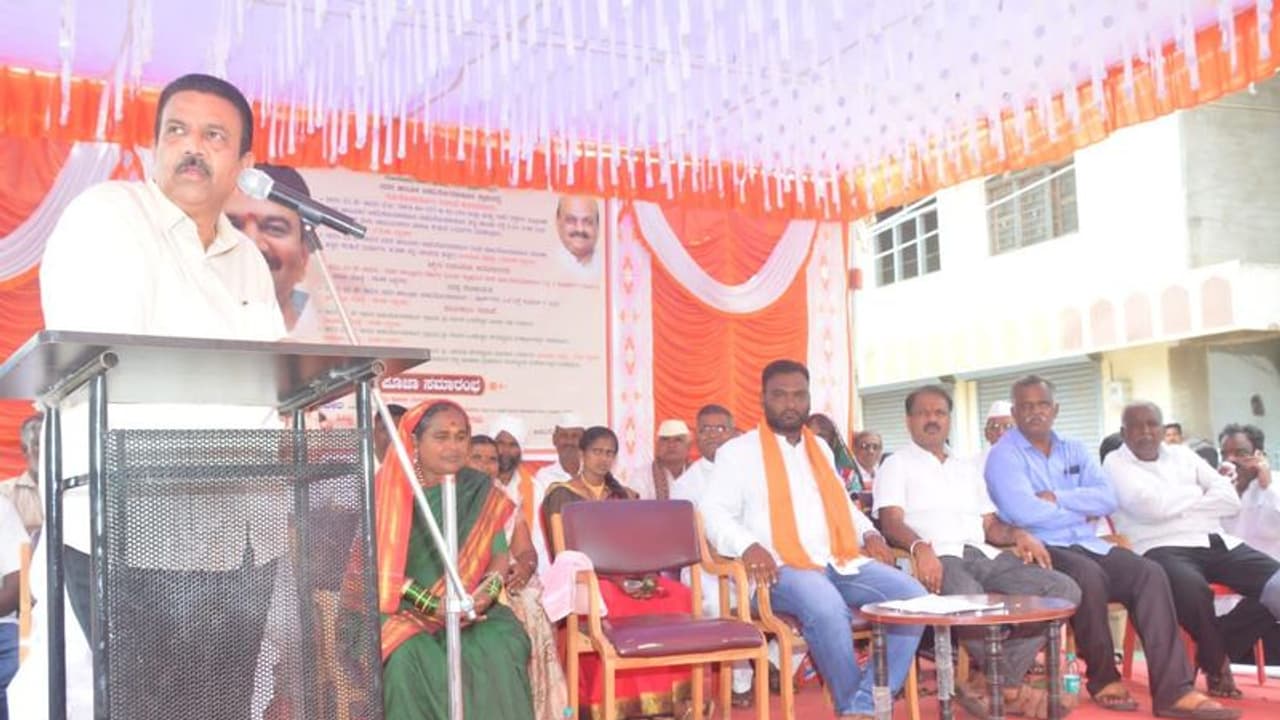 ಅಭಿವೃದ್ಧಿಯ ಸಾಧನೆಯೇ ಮಾತನಾಡುವಂತಾಗಲಿ; ಸಚಿವ ಸಿ.ಸಿ.ಪಾಟೀಲ್