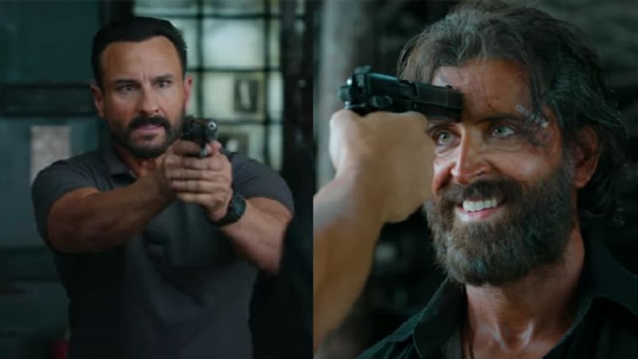 इस बार सिर्फ मजा ही नहीं, ताज्जुब भी होगा.. इस दिन आ रहा ऋतिक रोशन सैफ अली की विक्रम वेधा का ट्रेलर