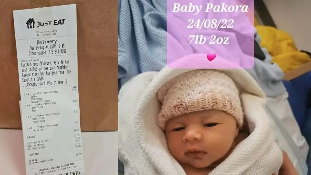 ಭಾರತೀಯ ತಿನಿಸಿನ ಮೇಲೆ ವ್ಯಾಮೋಹ: ಮಗುವಿಗೆ ಪಕೋಡಾ ಎಂದು ಹೆಸರಿಟ್ಟ ಐರ್ಲೆಂಡ್‌ ದಂಪತಿ