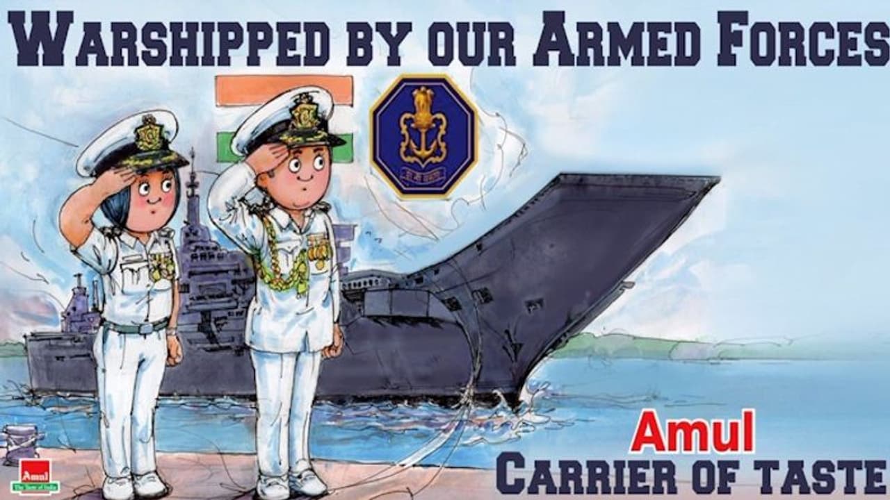 INS Vikrant crew rave about ‘utterly butterly’ delightful Twitter post