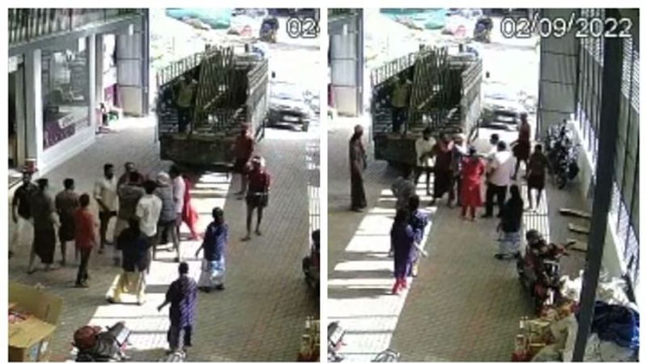 കടയില്‍ കയറി മര്‍ദ്ദനം, ഐഎൻടിയുസി തൊഴിലാളികൾക്കെതിരെ സിസിടിവി ദൃശ്യങ്ങളടക്കം പരാതിയുമായി വ്യാപാരി