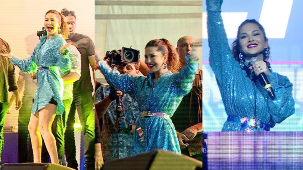  കൊച്ചിയെ ത്രസിപ്പിച്ച്, കേരളത്തിൽ ആദ്യമായി ഓപ്പൺ സ്റ്റേജ് സംഗീത നിശയുമായി സണ്ണി ലിയോൺ