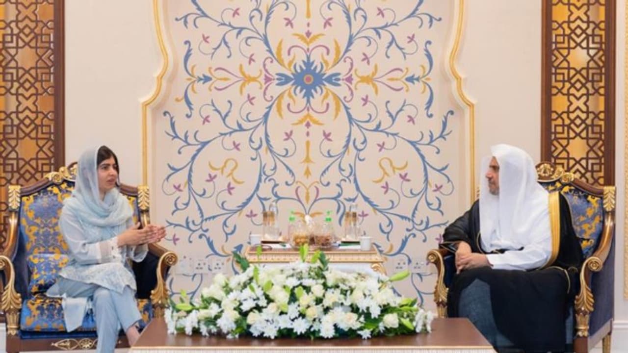 മലാല യൂസഫ്സായിക്ക് മക്കയിൽ സ്വീകരണം മലാല യൂസഫ്സായിക്ക് മക്കയിൽ സ്വീകരണം