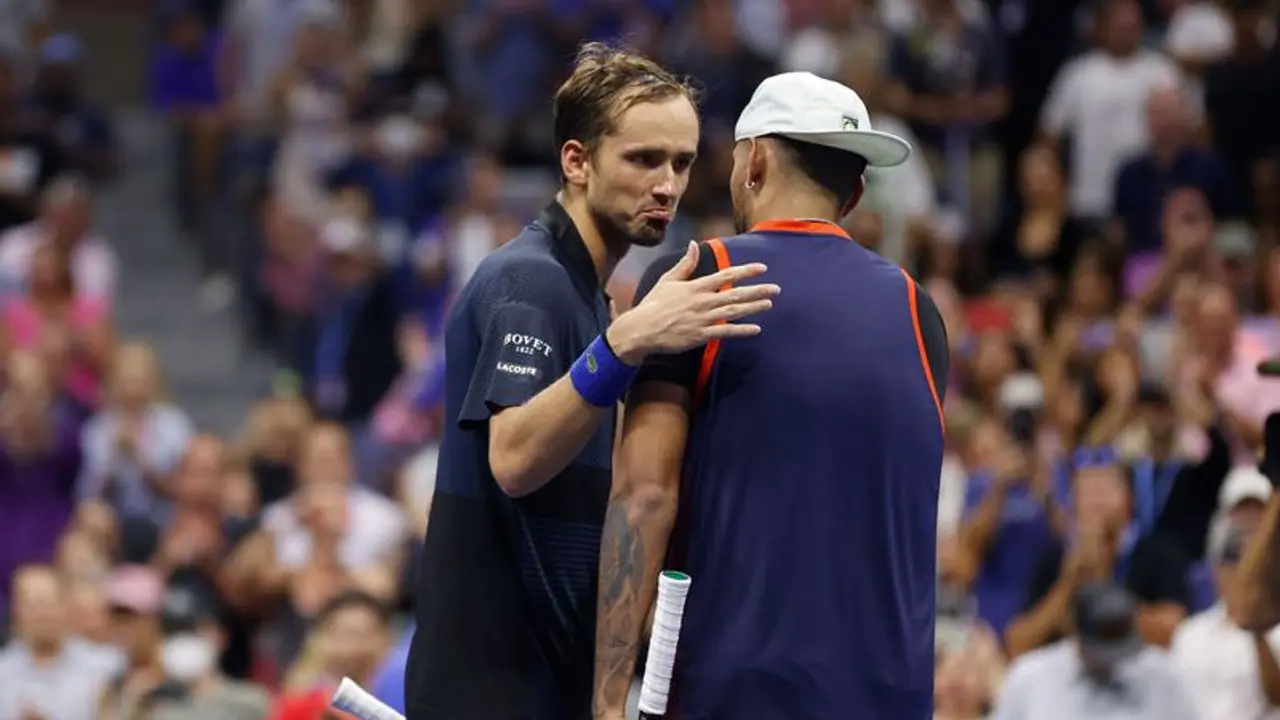 US Open 2022: Fans stunned as Nick Kyrgios knocks out defending champion Daniil Medvedev US Open 2022: Fans stunned as Nick Kyrgios knocks out defending champion Daniil Medvedev