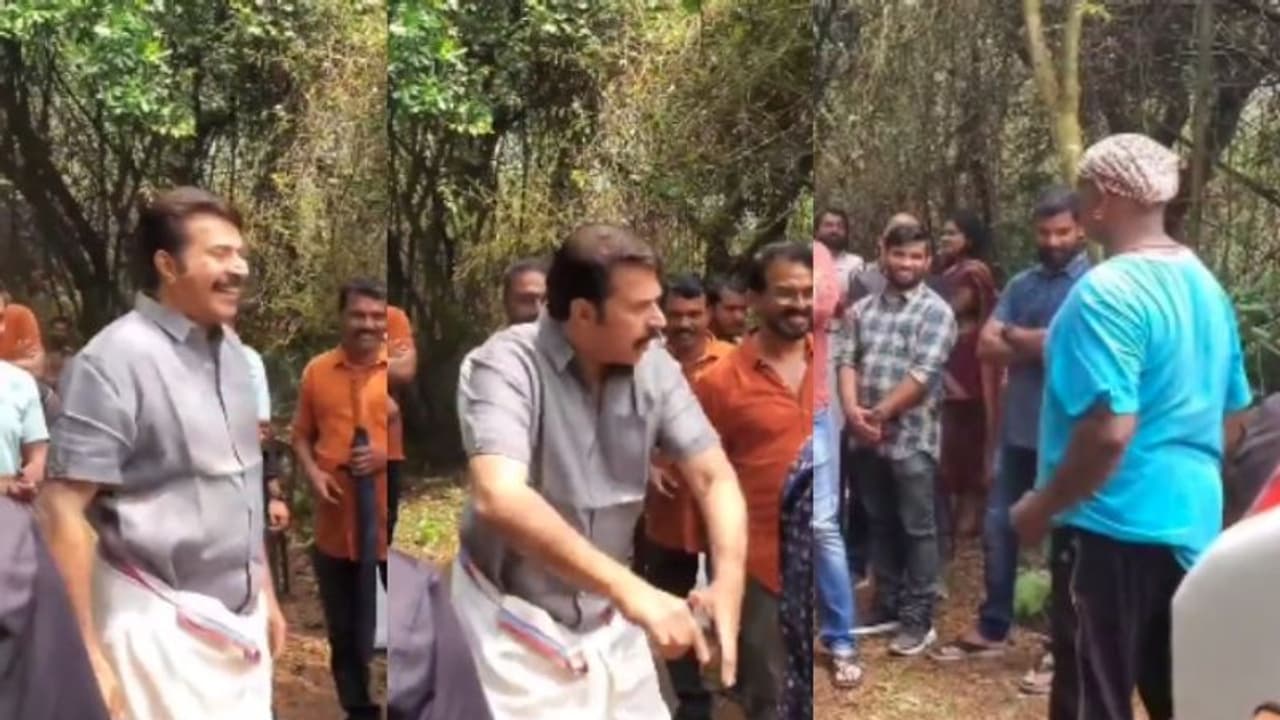 വൺ മോർ ടേക്ക്, സുപ്രീം സുന്ദറിനെ 'പാഠം പഠിപ്പിച്ച്' മമ്മൂട്ടി; 'ക്രിസ്റ്റഫർ' ലൊക്കേഷൻ വീഡിയോ വൺ മോർ ടേക്ക്, സുപ്രീം സുന്ദറിനെ 'പാഠം പഠിപ്പിച്ച്' മമ്മൂട്ടി; 'ക്രിസ്റ്റഫർ' ലൊക്കേഷൻ വീഡിയോ