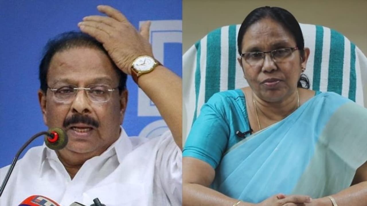 'ഓരോരുത്തരും പ്രതികരിക്കുന്നത് അവരുടെ സംസ്കാരം അനുസരിച്ച്'; സുധാകരനെതിരെ ശൈലജ ടീച്ചര് 'ഓരോരുത്തരും പ്രതികരിക്കുന്നത് അവരുടെ സംസ്കാരം അനുസരിച്ച്'; സുധാകരനെതിരെ ശൈലജ ടീച്ചര്