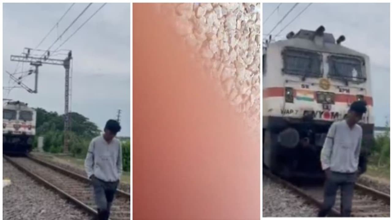 ട്രെയിനിന് മുന്നിൽ റീൽസ്, 17 കാരനെ ഇടിച്ച് തെറിപ്പിച്ച് ട്രെയിൻ, എന്നിട്ടും വീഡിയോ പുറത്തുവിട്ട് കൂട്ടുകാർ ട്രെയിനിന് മുന്നിൽ റീൽസ്, 17 കാരനെ ഇടിച്ച് തെറിപ്പിച്ച് ട്രെയിൻ, എന്നിട്ടും വീഡിയോ പുറത്തുവിട്ട് കൂട്ടുകാർ