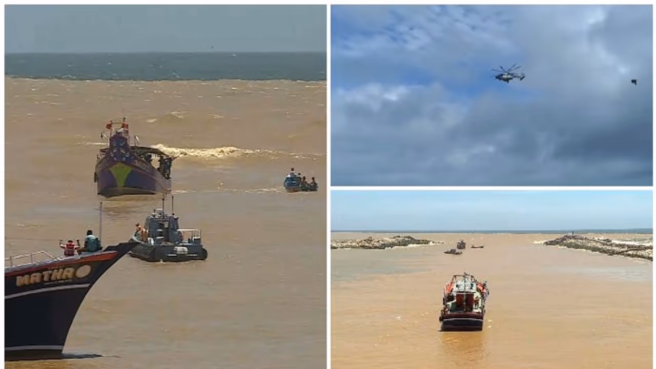 പെരുമാതുറ അപകടം; ഹെലികോപ്റ്ററിൽ നിന്ന് രക്ഷാപ്രവർത്തകർ കടലിലേക്കിറങ്ങി, കാണാതായവര്ക്കായി തെരച്ചിൽ തുടരുന്നു പെരുമാതുറ അപകടം; ഹെലികോപ്റ്ററിൽ നിന്ന് രക്ഷാപ്രവർത്തകർ കടലിലേക്കിറങ്ങി, കാണാതായവര്ക്കായി തെരച്ചിൽ തുടരുന്നു