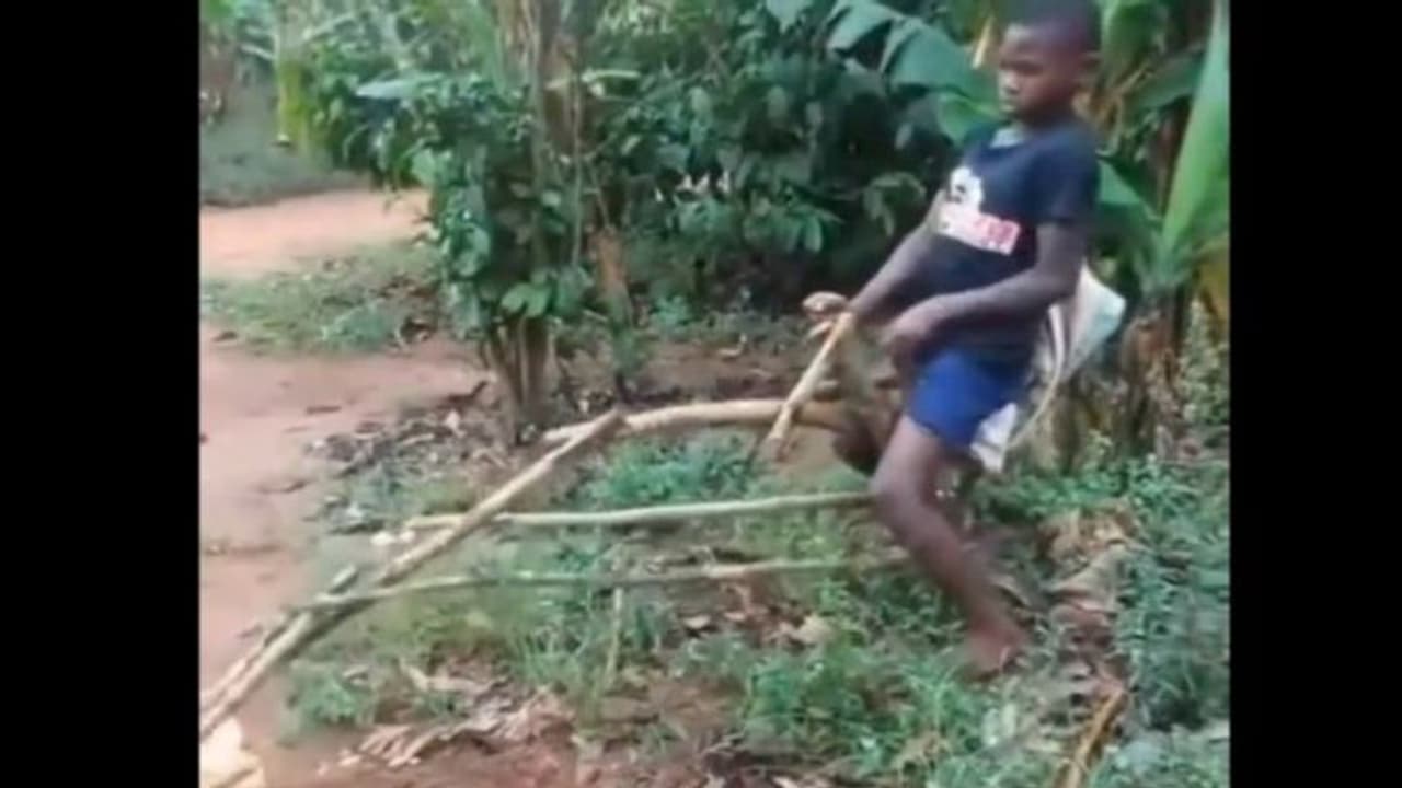 बच्चे ने जबरदस्त जुगाड़ से बना दिया लकड़ी का बुलडोजर, यूजर बोला यूपी को आपकी बहुत जरूरत है बच्चे ने जबरदस्त जुगाड़ से बना दिया लकड़ी का बुलडोजर, यूजर बोला यूपी को आपकी बहुत जरूरत है