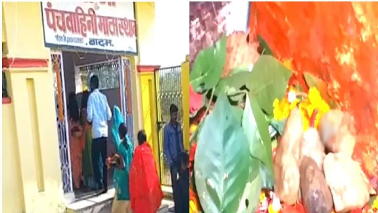 हजारीबाग का अनोखा मंदिरः फूलों की जगह पत्थरों से होती ह पूजा, प्रसाद में मिलता है पत्थर हजारीबाग का अनोखा मंदिरः फूलों की जगह पत्थरों से होती ह पूजा, प्रसाद में मिलता है पत्थर