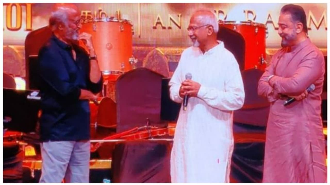 எதை சொன்னாலும் ஒத்துக்க மாட்டாரு... பொன்னியின்செல்வன் விழாவில் இயக்குனரை கலாய்த்த ரஜினிகாந்த்