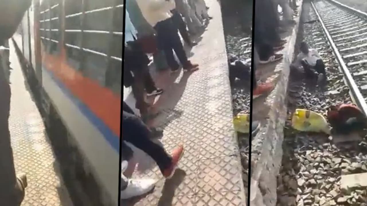 Train passes over passenger at UP's railway station; Find out what happens next