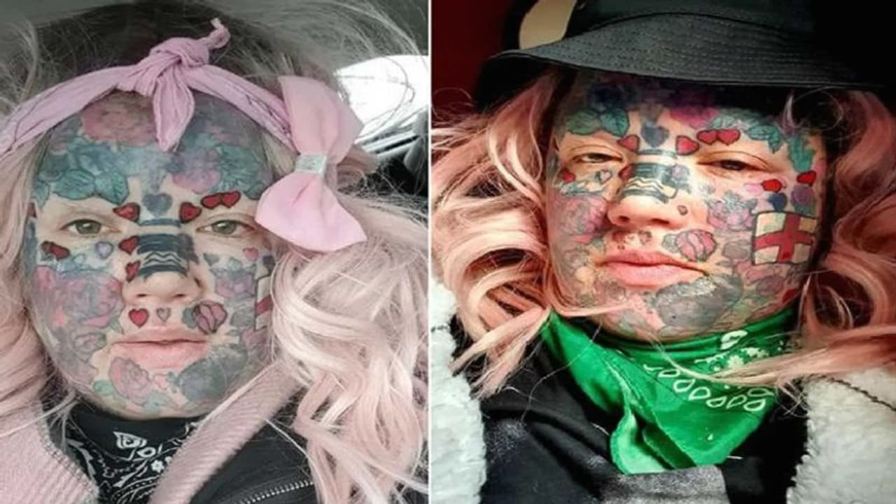 ടാറ്റു പ്രേമം മൂത്ത് ശരീരം മുഴുവന് ടാറ്റു ചെയ്തു; സ്ത്രീയുടെ ഭീകരരൂപം കണ്ടു ഭയന്ന് നാട്ടുകാര്! ടാറ്റു പ്രേമം മൂത്ത് ശരീരം മുഴുവന് ടാറ്റു ചെയ്തു; സ്ത്രീയുടെ ഭീകരരൂപം കണ്ടു ഭയന്ന് നാട്ടുകാര്!