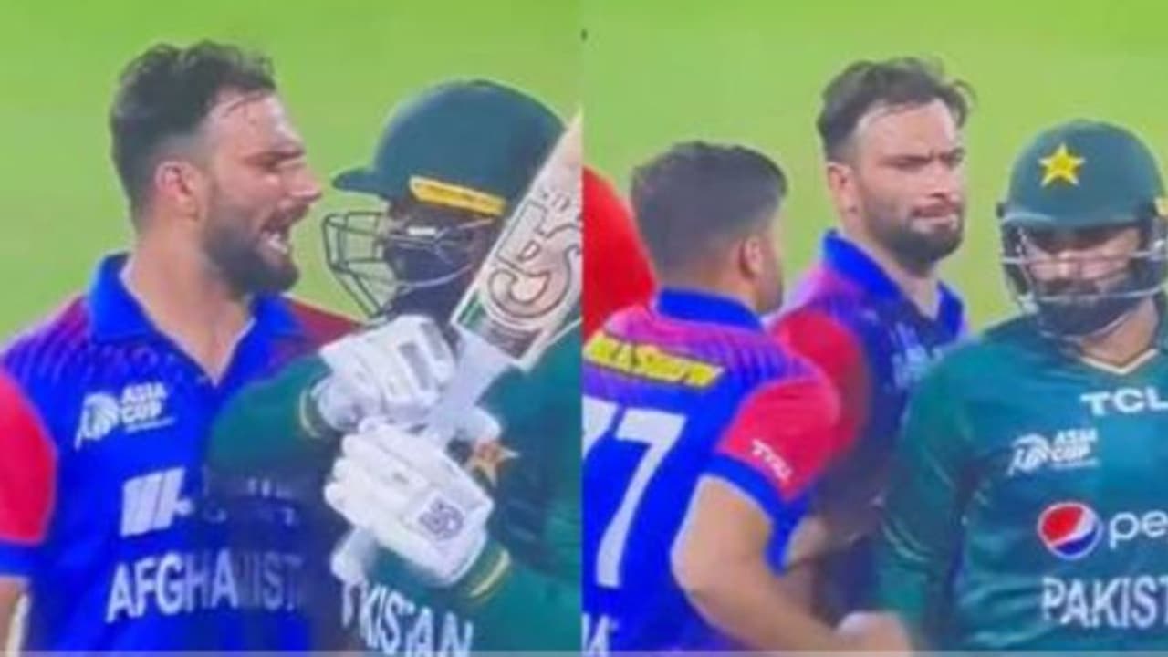 ബാറ്റ് വീശി ആസിഫ് അലി, തോളുകൊണ്ടിടിച്ച് അഫ്ഗാന് താരം; ഏഷ്യാ കപ്പില് ആവേശം മൂത്ത് 'ഓണത്തല്ല്' വീഡിയോ ബാറ്റ് വീശി ആസിഫ് അലി, തോളുകൊണ്ടിടിച്ച് അഫ്ഗാന് താരം; ഏഷ്യാ കപ്പില് ആവേശം മൂത്ത് 'ഓണത്തല്ല്' വീഡിയോ