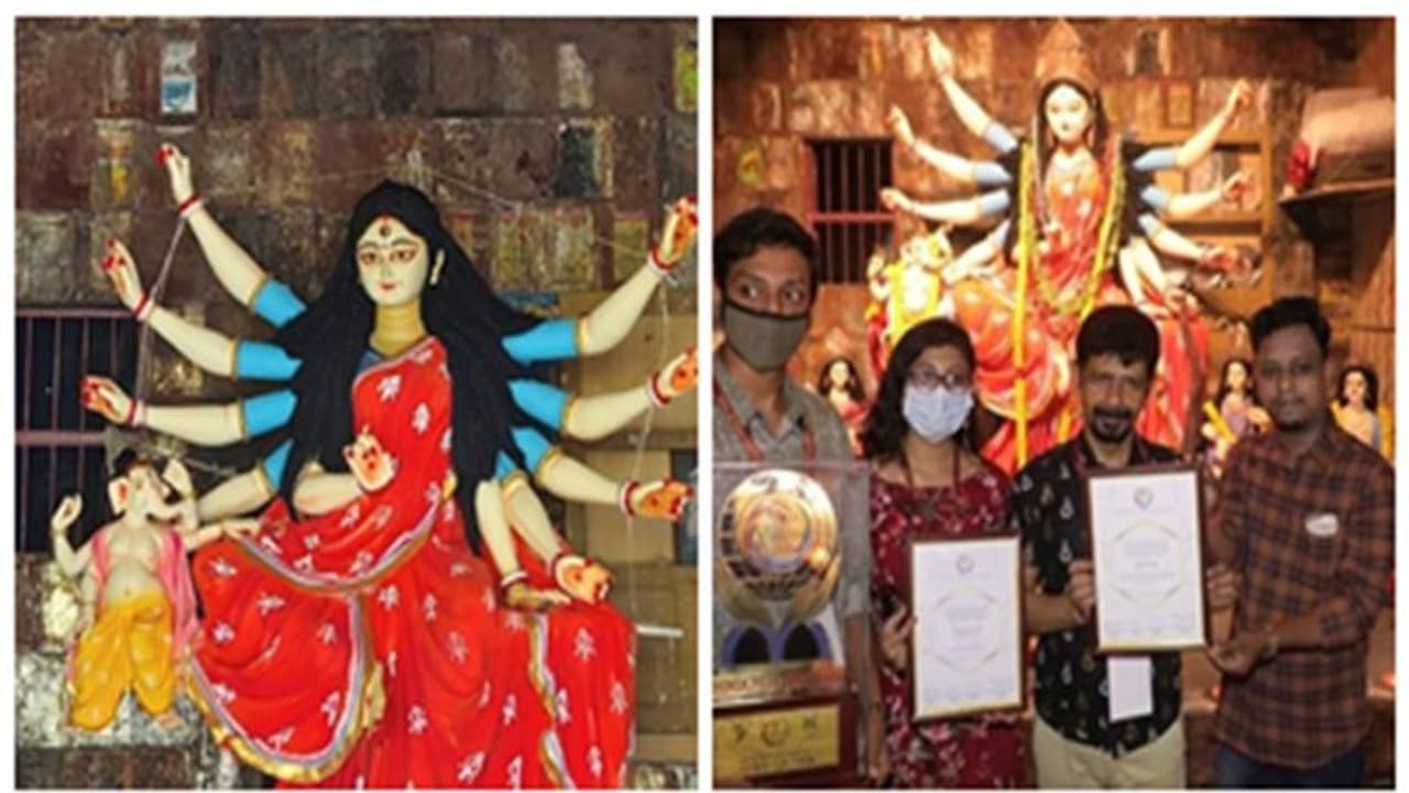 'ভিন্ন দৃষ্টিকোণে' এবারের দুর্গা পুজো, ইউনেস্কোর তালিকায় বিবেকানন্দ পার্কের পুজো 'ভিন্ন দৃষ্টিকোণে' এবারের দুর্গা পুজো, ইউনেস্কোর তালিকায় বিবেকানন্দ পার্কের পুজো