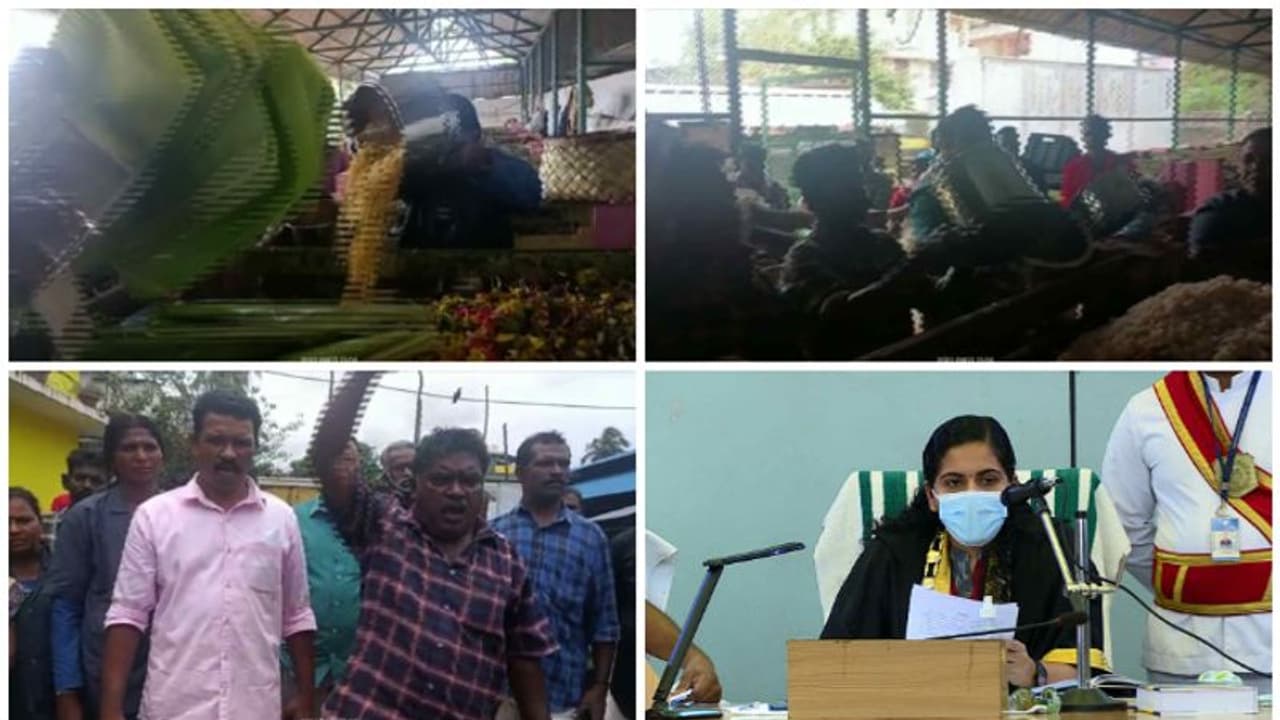 ഓണസദ്യ മാലിന്യകുപ്പയിൽ എറിഞ്ഞവരെ സസ്പെൻഡ് ചെയ്ത സംഭവം, മേയർക്കെതിരെ സിഐടിയു,പ്രശ്നപരിഹാരത്തിന് സിപിഎം ഓണസദ്യ മാലിന്യകുപ്പയിൽ എറിഞ്ഞവരെ സസ്പെൻഡ് ചെയ്ത സംഭവം, മേയർക്കെതിരെ സിഐടിയു,പ്രശ്നപരിഹാരത്തിന് സിപിഎം