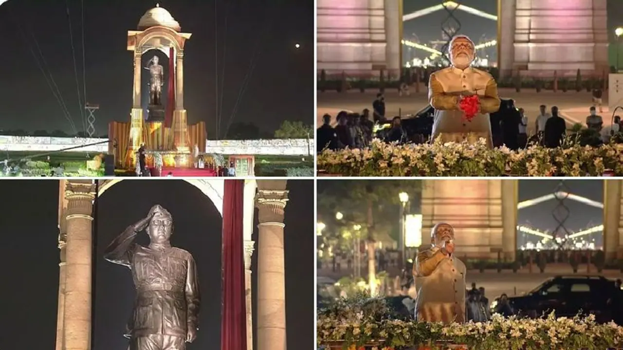 ಕರ್ತವ್ಯಪಥ: ನೇತಾಜಿಯ ಭವ್ಯ ಮೂರ್ತಿ ಕೆತ್ತಿದ್ದು ಕನ್ನಡಿಗ ಮೈಸೂರಿನ ಅರುಣ್ & ತಂಡ