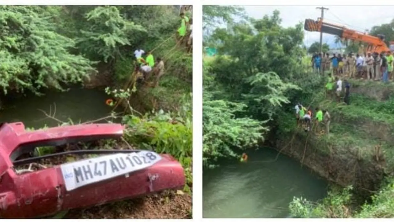 கோவையில் 90 அடி கிணற்றில் தலைக்குப்புற விழுந்த கார்...! நீரில் மூழ்கி 3 இளைஞர்கள் துடிதுடித்து பலி கோவையில் 90 அடி கிணற்றில் தலைக்குப்புற விழுந்த கார்...! நீரில் மூழ்கி 3 இளைஞர்கள் துடிதுடித்து பலி