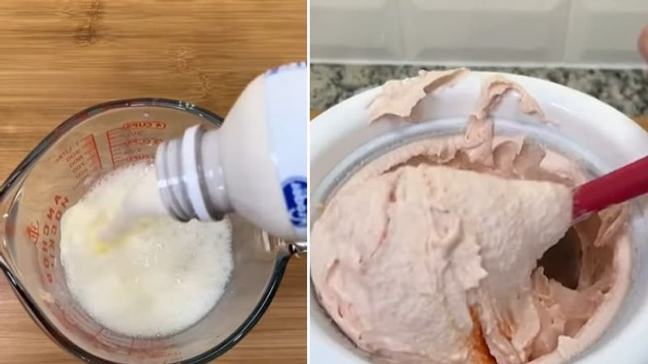 Food Experiment : ഐസ്ക്രീമിൽ 'കൊല്ലുന്ന' പരീക്ഷണം; 'എടുത്തോണ്ട് പോടെയ്' എന്ന് സോഷ്യൽ മീഡിയ