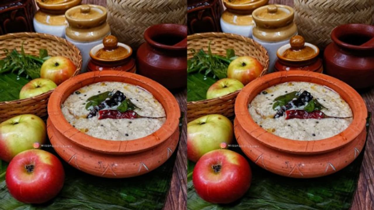 Onam 2022 : സദ്യയ്ക്കൊപ്പം കഴിക്കാൻ കിടിലൻ ആപ്പിൾ പച്ചടി തയ്യാറാക്കിയാലോ?