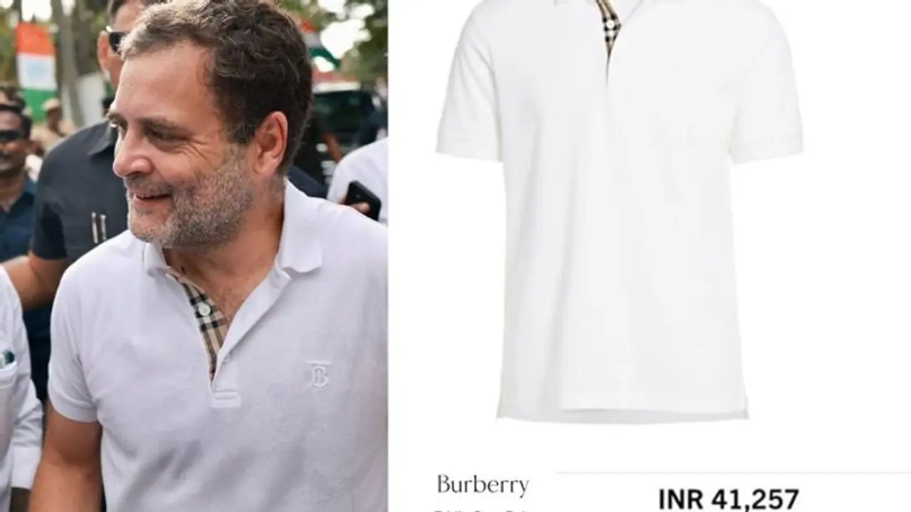 രാഹുലിന്റെ ടീ ഷ‌ർട്ടിന് 41,257 രൂപ! 'ഭാരത് ദേഖോ' എന്ന് ബിജെപി, മോദിയുടെ സ്യൂട്ടും ചർച്ച ചെയ്യാമെന്ന് കോൺഗ്രസ്