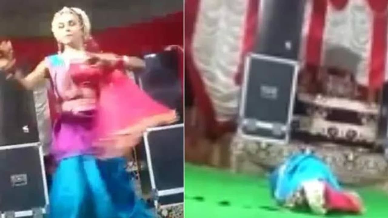 மேடையில் ஆடிக்கொண்டிருந்த போதே மாரடைப்பு.. சுருண்டு விழுந்து துடிதுடித்து உயிரிழந்த நடன கலைஞர். மேடையில் ஆடிக்கொண்டிருந்த போதே மாரடைப்பு.. சுருண்டு விழுந்து துடிதுடித்து உயிரிழந்த நடன கலைஞர்.