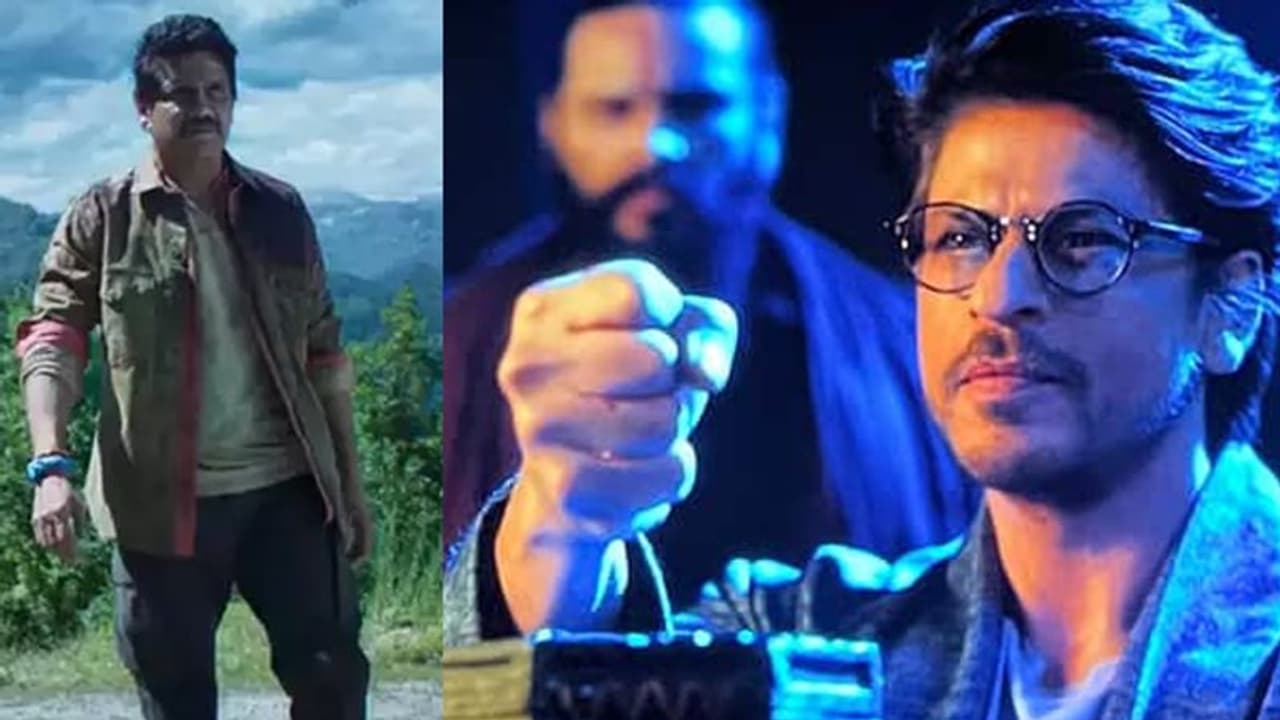 Brahmastra : शाहरुख खान की ब्रम्हास्त्र में बॉडी डबल के साथ तस्वीर हुई वायरल, खतरनाक स्टंट सीन फिल्माए गए