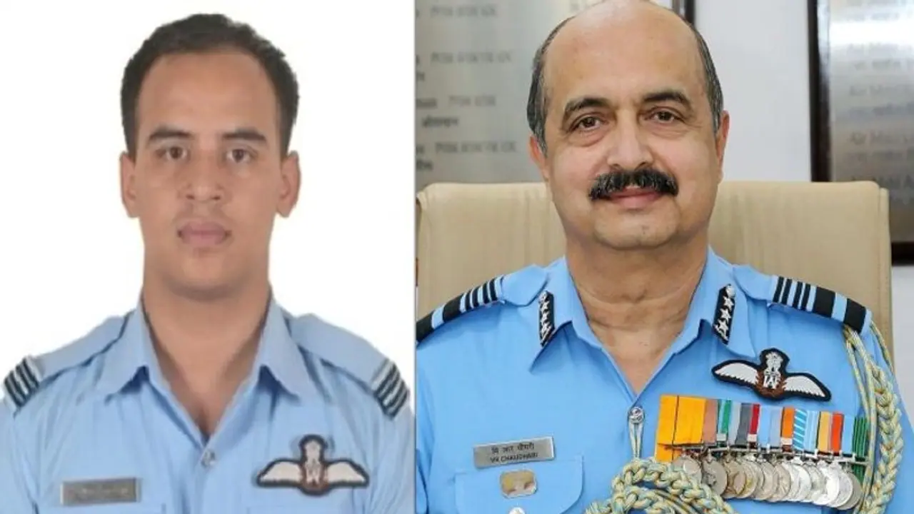 বাপকা বেটা! বিমান বাহিনীর প্রধান বিবেক রাম চৌধুরীর ছেলে মিহির চৌধুরি রাফাল বাবার সামনেই করলেন যুদ্ধ অনুশীলন বাপকা বেটা! বিমান বাহিনীর প্রধান বিবেক রাম চৌধুরীর ছেলে মিহির চৌধুরি রাফাল বাবার সামনেই করলেন যুদ্ধ অনুশীলন