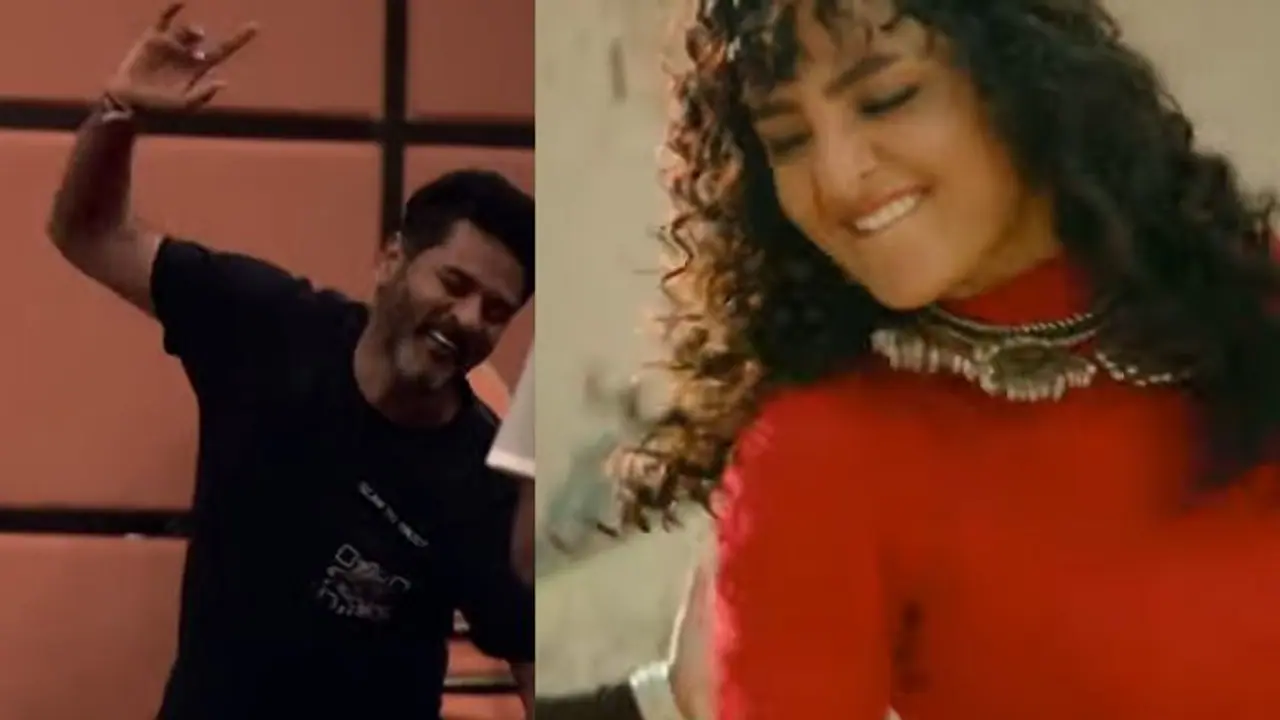 മഞ്ജു വാര്യരെ ചുവടുകള്‍ പഠിപ്പിച്ച് പ്രഭുദേവ, 'ആയിഷ' വീഡിയോ പുറത്ത്