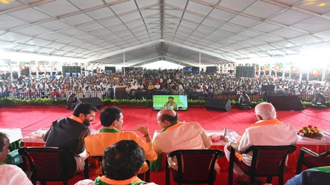 ಬಿಜೆಪಿಯ ಜನಸ್ಪಂದನ ಸಮಾವೇಶಕ್ಕೆ ಬಂದಿದ್ದ ವ್ಯಕ್ತಿ ಸಾವು