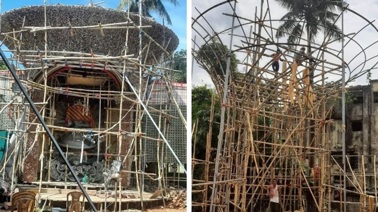 বেহালা নতুন দল দুর্গোৎসবের এবছরের থিম ‘আশ্রয়’, এক অনন্য ভাবনার প্রকাশ ঘটতে চলেছে এই থিমে বেহালা নতুন দল দুর্গোৎসবের এবছরের থিম ‘আশ্রয়’, এক অনন্য ভাবনার প্রকাশ ঘটতে চলেছে এই থিমে