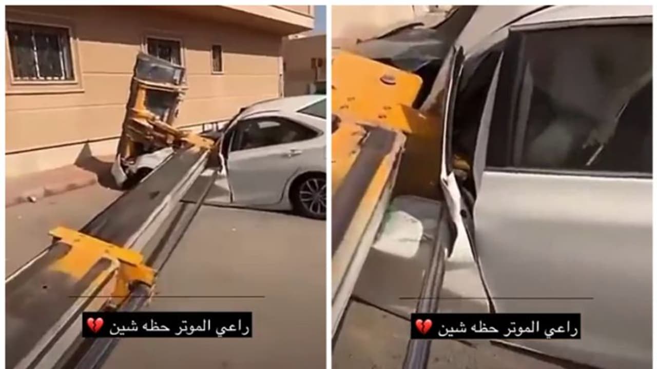 സൗദി അറേബ്യയില് കൂറ്റന് ക്രെയിന് തകര്ന്ന് കാറിനുമുകളില് പതിച്ചു; അത്ഭുതകരമായി രക്ഷപ്പെട്ട് കാറുടമ സൗദി അറേബ്യയില് കൂറ്റന് ക്രെയിന് തകര്ന്ന് കാറിനുമുകളില് പതിച്ചു; അത്ഭുതകരമായി രക്ഷപ്പെട്ട് കാറുടമ