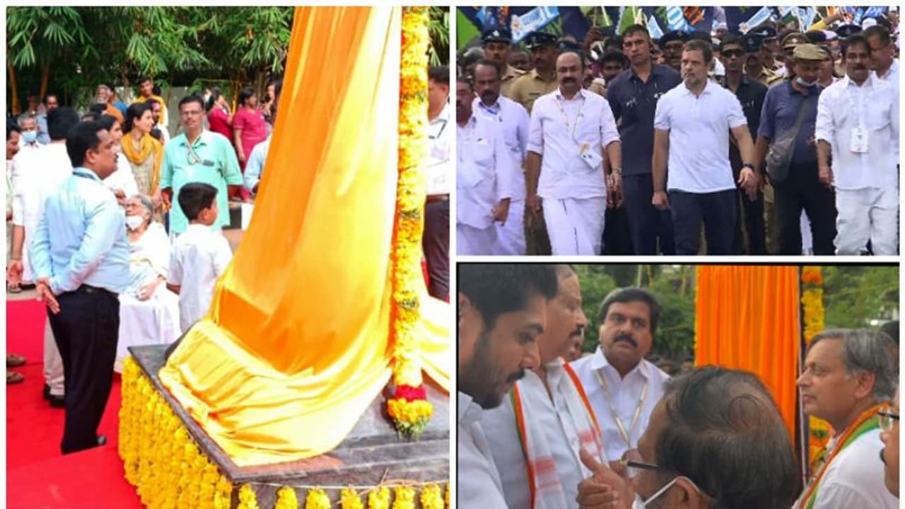 നേതാക്കൾ കാത്തുനിന്നു; സ്മൃതി മണ്ഡപം ഉദ്ഘാടനം ചെയ്യാൻ രാഹുൽ ഗാന്ധിയെത്തിയില്ല, പ്രതിഷേധം, വിവാദം നേതാക്കൾ കാത്തുനിന്നു; സ്മൃതി മണ്ഡപം ഉദ്ഘാടനം ചെയ്യാൻ രാഹുൽ ഗാന്ധിയെത്തിയില്ല, പ്രതിഷേധം, വിവാദം