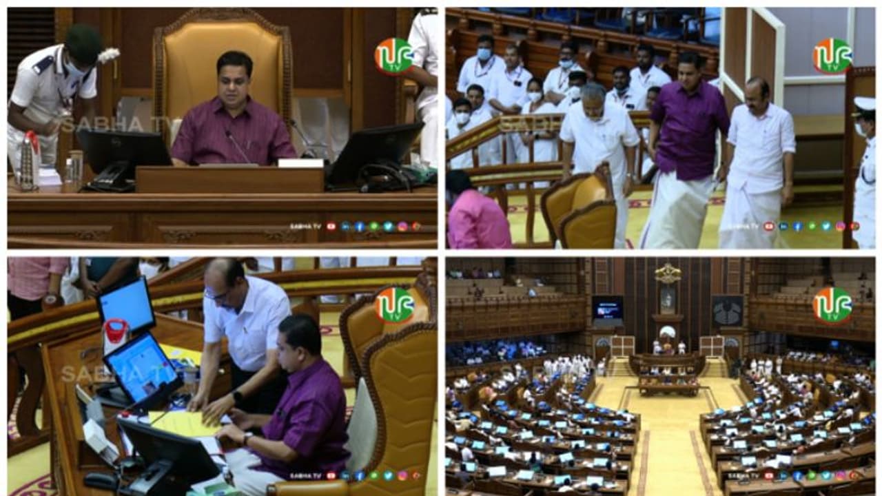 'സ്പീക്കറായി തെരെഞ്ഞെടുത്തതിന് നന്ദി, മുൻഗാമികളെപ്പോലെ സഭയെ കൊണ്ടു പോകും ഭരണ പ്രതിപക്ഷങ്ങളെ ഒരേ പോലെ കാണും' 'സ്പീക്കറായി തെരെഞ്ഞെടുത്തതിന് നന്ദി, മുൻഗാമികളെപ്പോലെ സഭയെ കൊണ്ടു പോകും ഭരണ പ്രതിപക്ഷങ്ങളെ ഒരേ പോലെ കാണും'